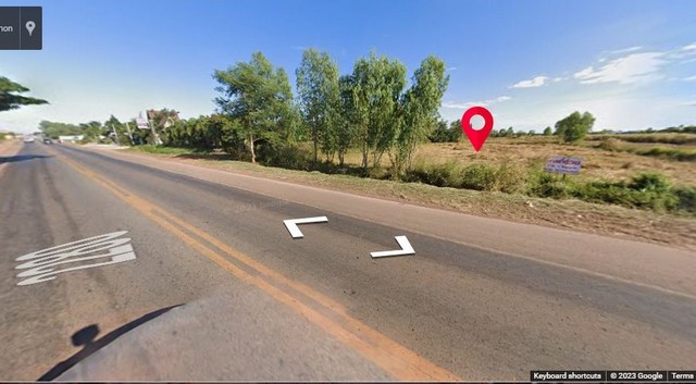 ขายที่ดิน 7ไร่7ตรว. 10ล้านบาท ใกล้ปั๊ม ปตท. 500ม. ต.เจริญศิลป์ อ.เจริญศิลป์ สกลนคร