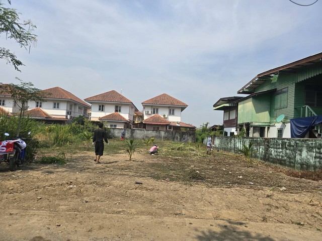 พื้นที่ดิน - ขนาด = 100 ตาราง-วา 0 NGAN 0 Rai  23000 thb ใกล้กับ วัดกู้ ทำเลสวย นนทบุรี   