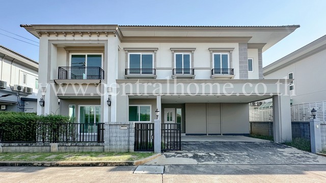 ลดราคา บ้านเดี่ยว แกรนดิโอ วิภาวดี - รังสิต บ้านใหม่ หน้าบ้านไม่ชนใคร 