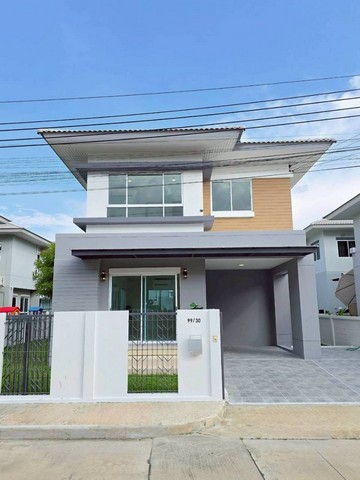 ขายบ้านเดี่ยว วารีโอ สุวรรณภูมิ หลังนี้ปรับโฉมใหม่ พร้อมต้อนรับเจ้าของคนพิเศษ จัดเต็มเหมือนบ้านใหม่จากโครงการ