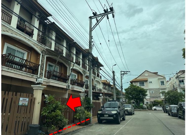 ขายทาวน์เฮ้าส์ 3 ชั้น โครงการนนทรีเพลส ทำเลดี  อำเภอเมืองนนทบุรี จังหวัดนนทบุรี