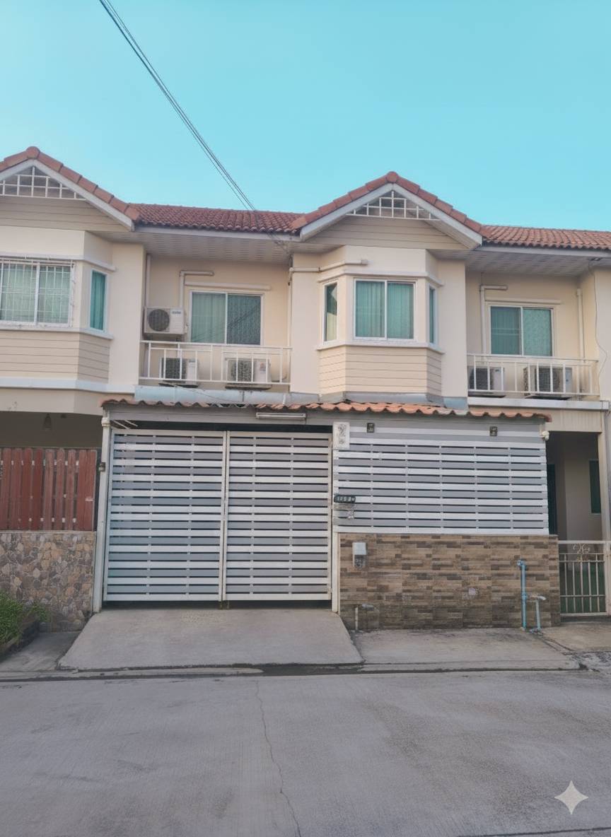 ขายทาวน์โฮม 2 ชั้น พร้อมอยู่ หมู่บ้านพิศาลเทียนทะเล 20 (สะแกงาม-พระราม2)