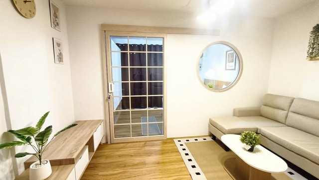 ขายคอนโด 33 ตร.ม. ตึก E1 ชั้น 5 โครงการซิตี้วิลล่า ซ.ลาดพร้าว 130 รีโนเวทใหม่ สไตล์ Cozy